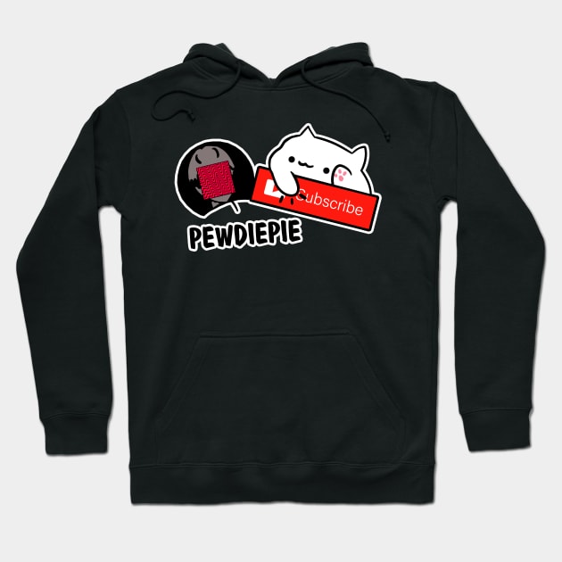 Smash subscribe! Hoodie by conquart